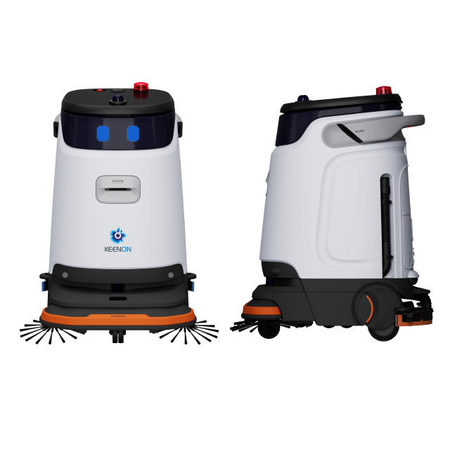 配膳ロボット 側面