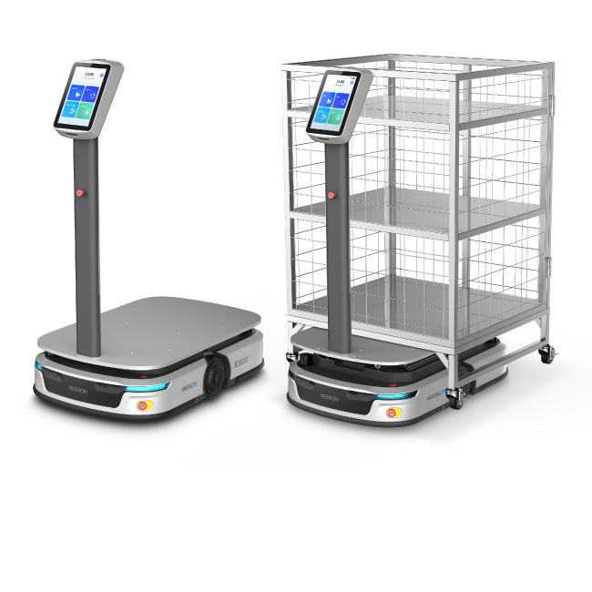 配膳ロボット 側面