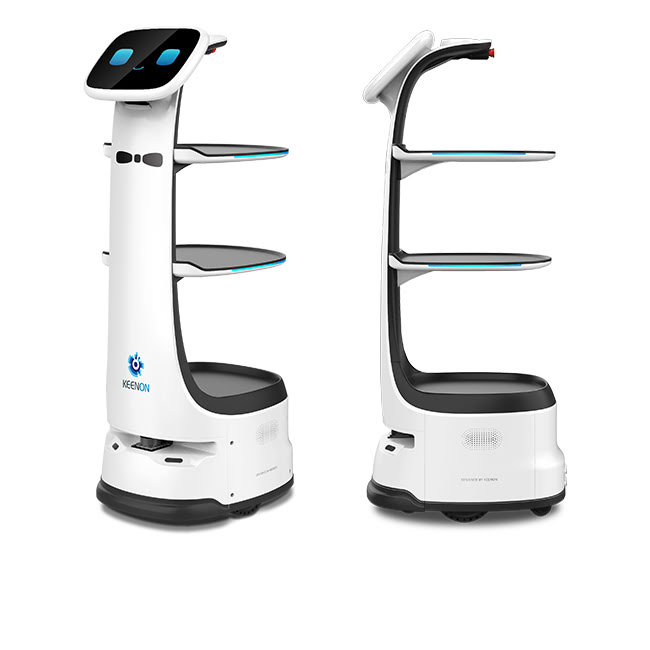 配膳ロボット 側面