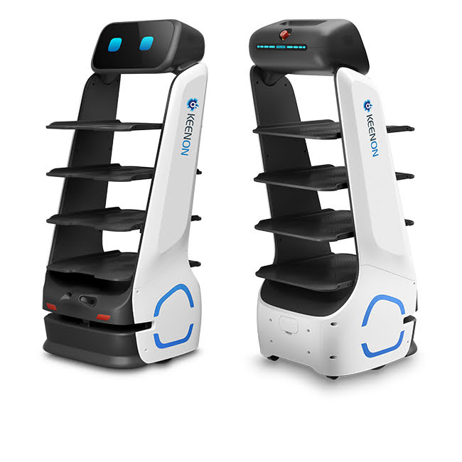 配膳ロボット 側面